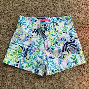 Lilly Pulitzer Callahan Shorts - Shell Beach
